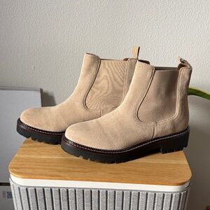 Caslon Beige Suede Boots
